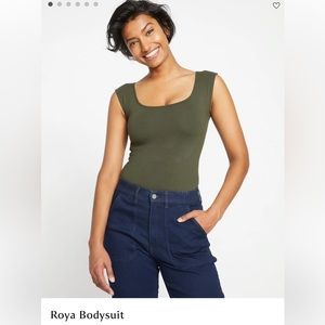 NWT Universal Standard Roya Bodysuit in cream